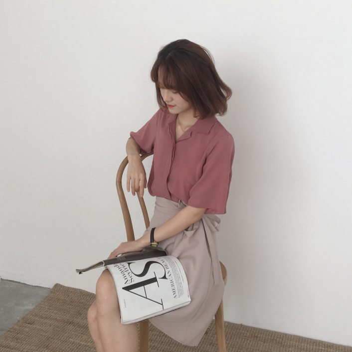 NEW FASHION LADY GIRL Blouse OMY Fitting Room Same