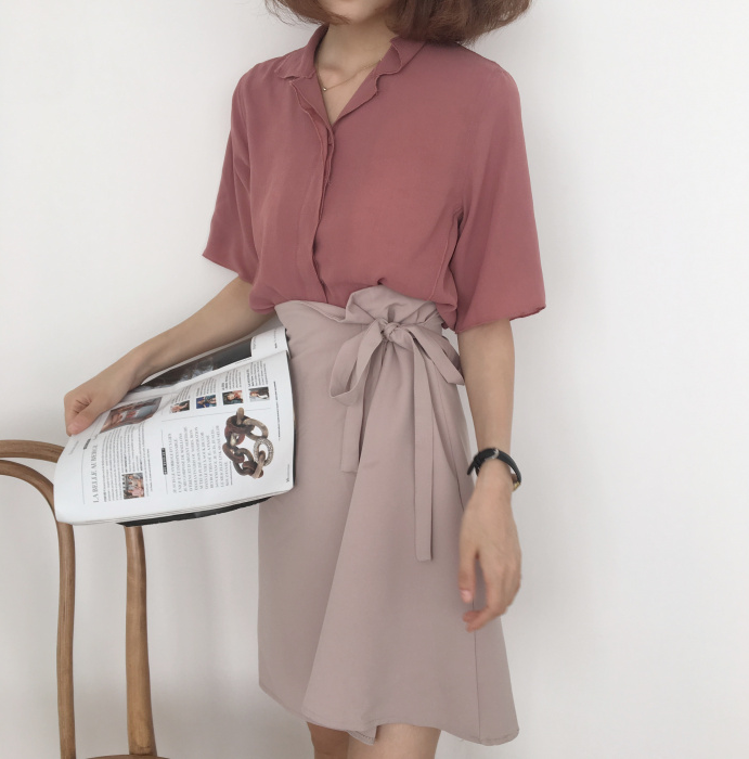 NEW FASHION LADY GIRL Blouse OMY Fitting Room Same