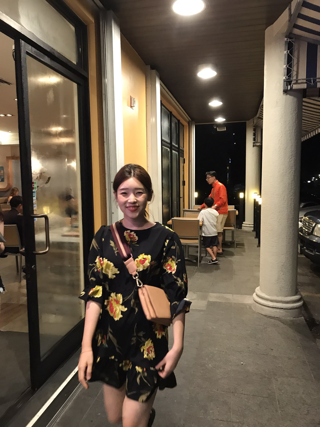 New Women's Dress Haggle Flower One Piece Frill