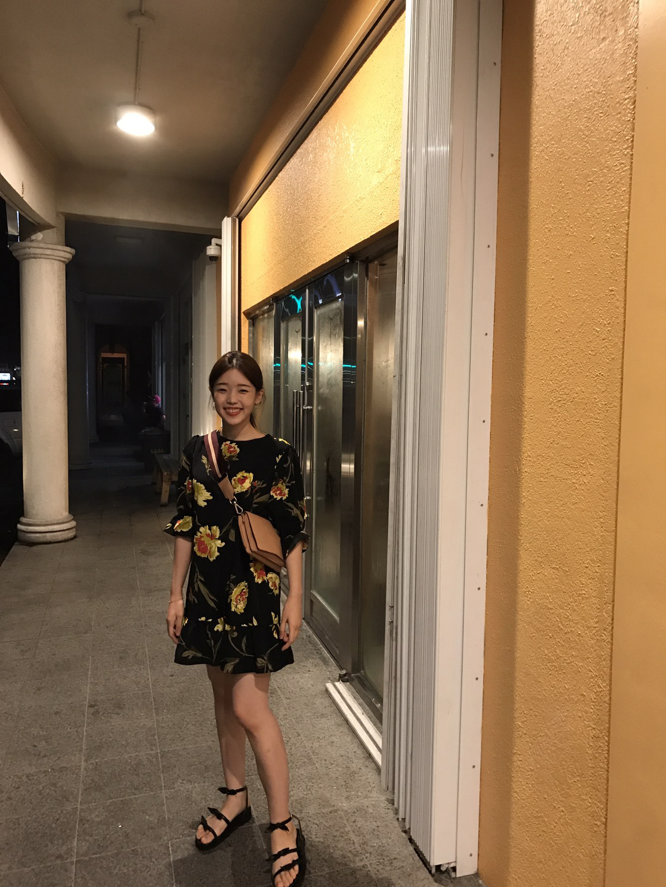 New Women's Dress Haggle Flower One Piece Frill