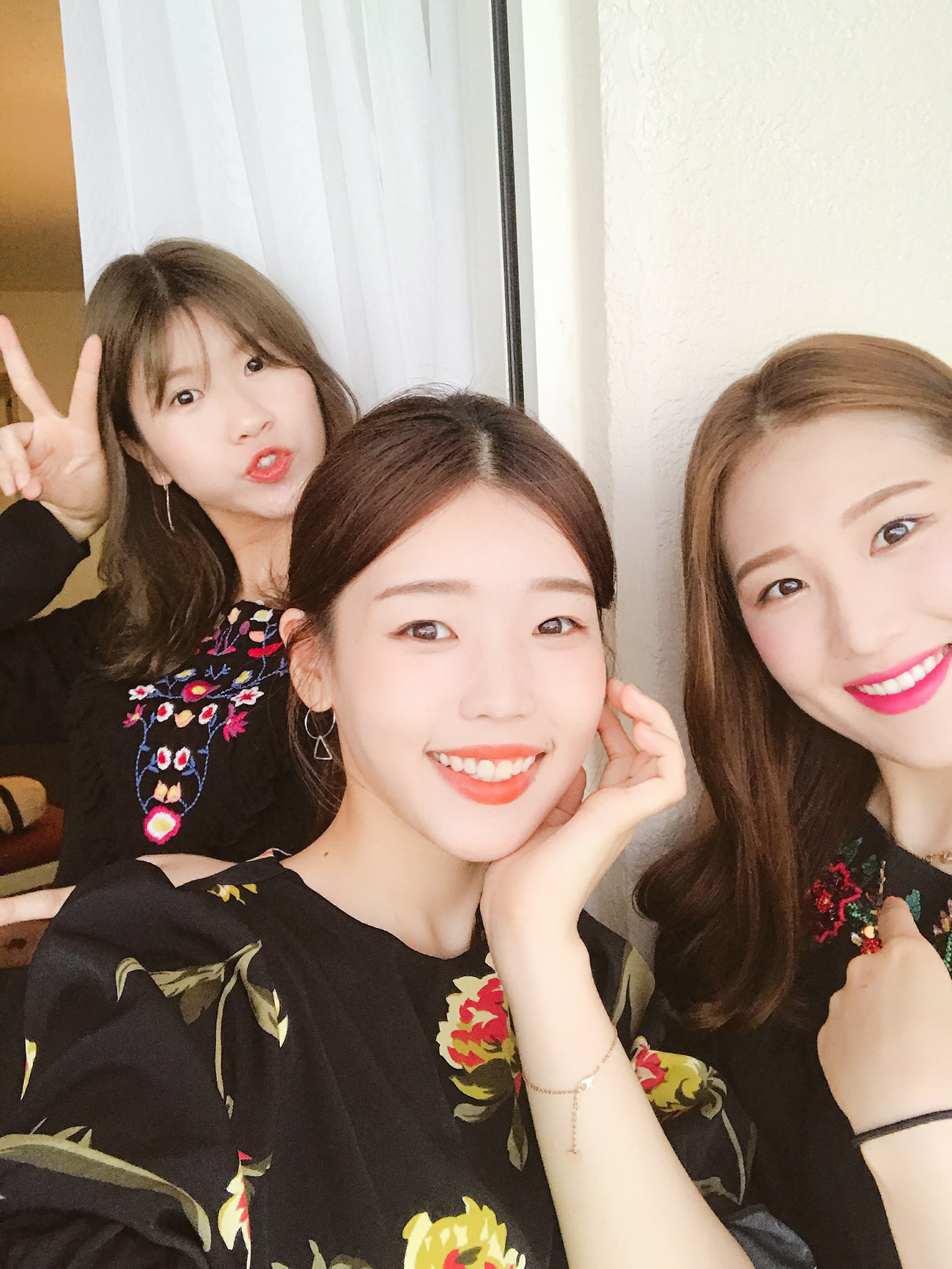 New Women's Dress Haggle Flower One Piece Frill