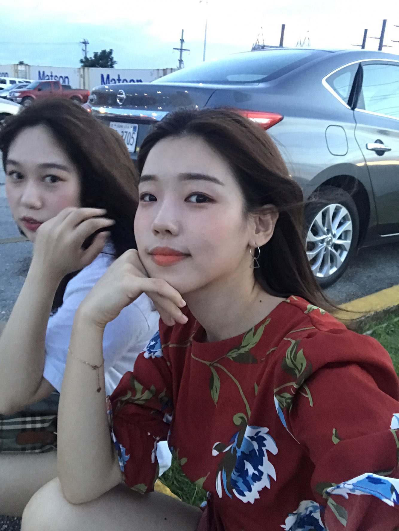 New Women's Dress Haggle Flower One Piece Frill