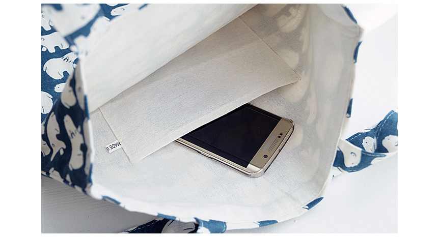 NEW ECO BAG Lightweight linen Eco Bag Canvas Bag C