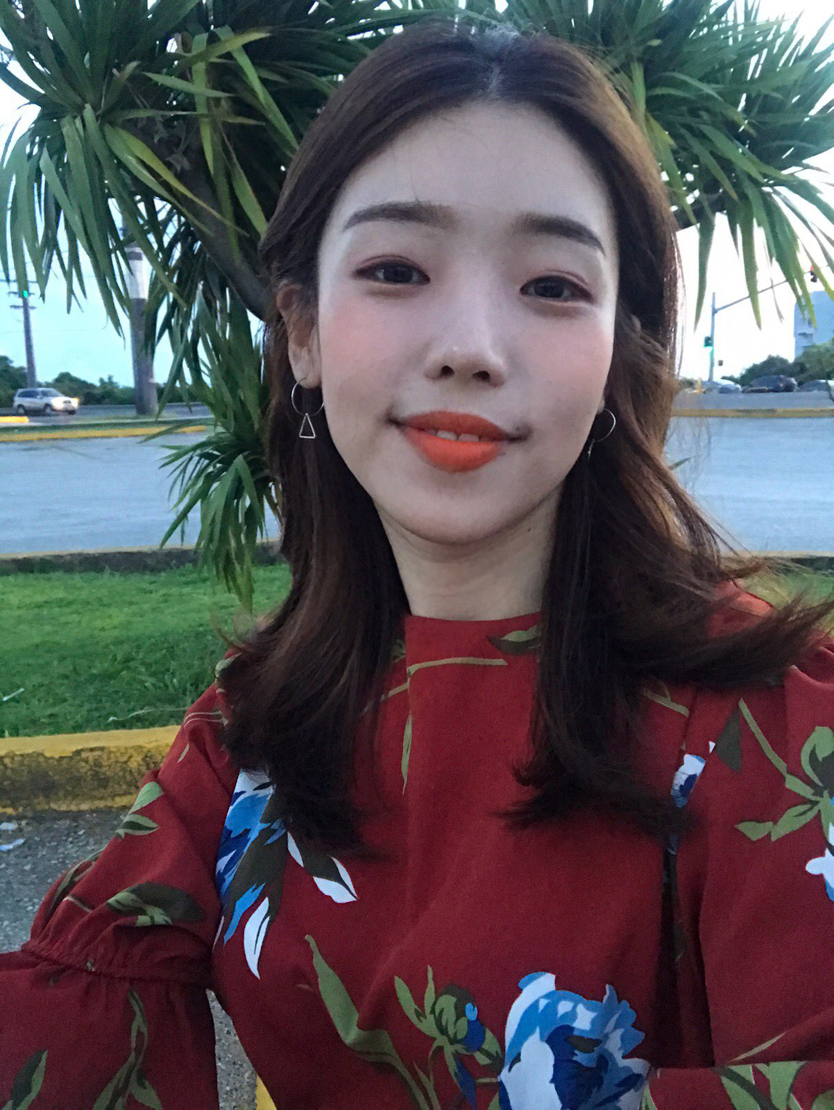 New Women's Dress Haggle Flower One Piece Frill