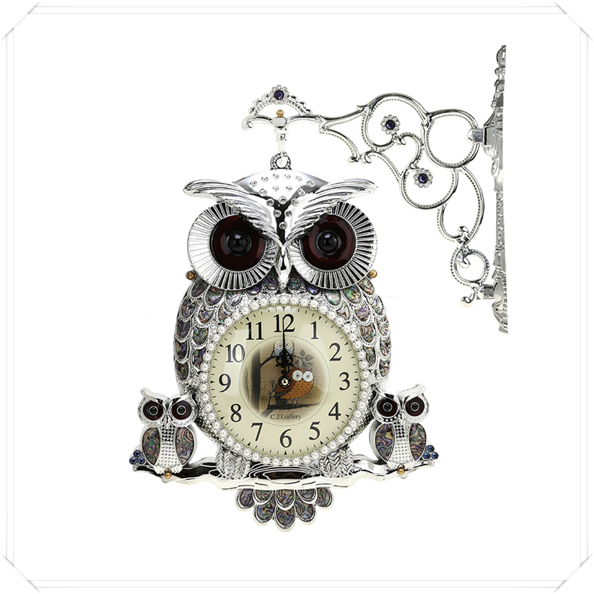 Chuseok family double-sided watch gold, silver, wh