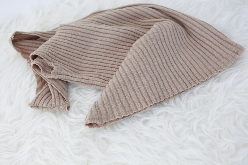 Goliath knit woman to reduce 4color Sleeveless Cro