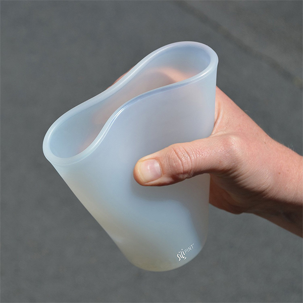 Silicone pint cups cups silipint heat-resistant cu