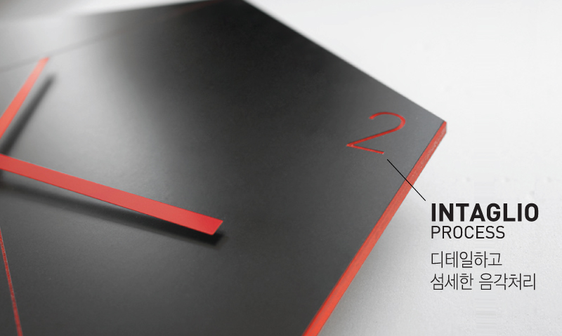 Design Hokuou small wall clock Hexagon Interior li