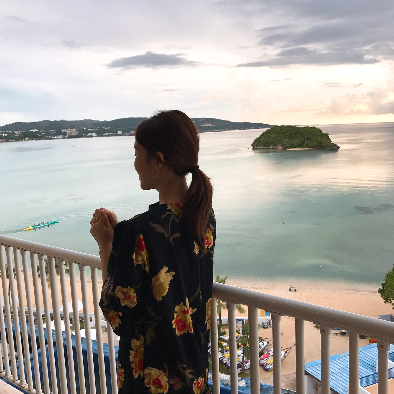 New Women's Dress Haggle Flower One Piece Frill