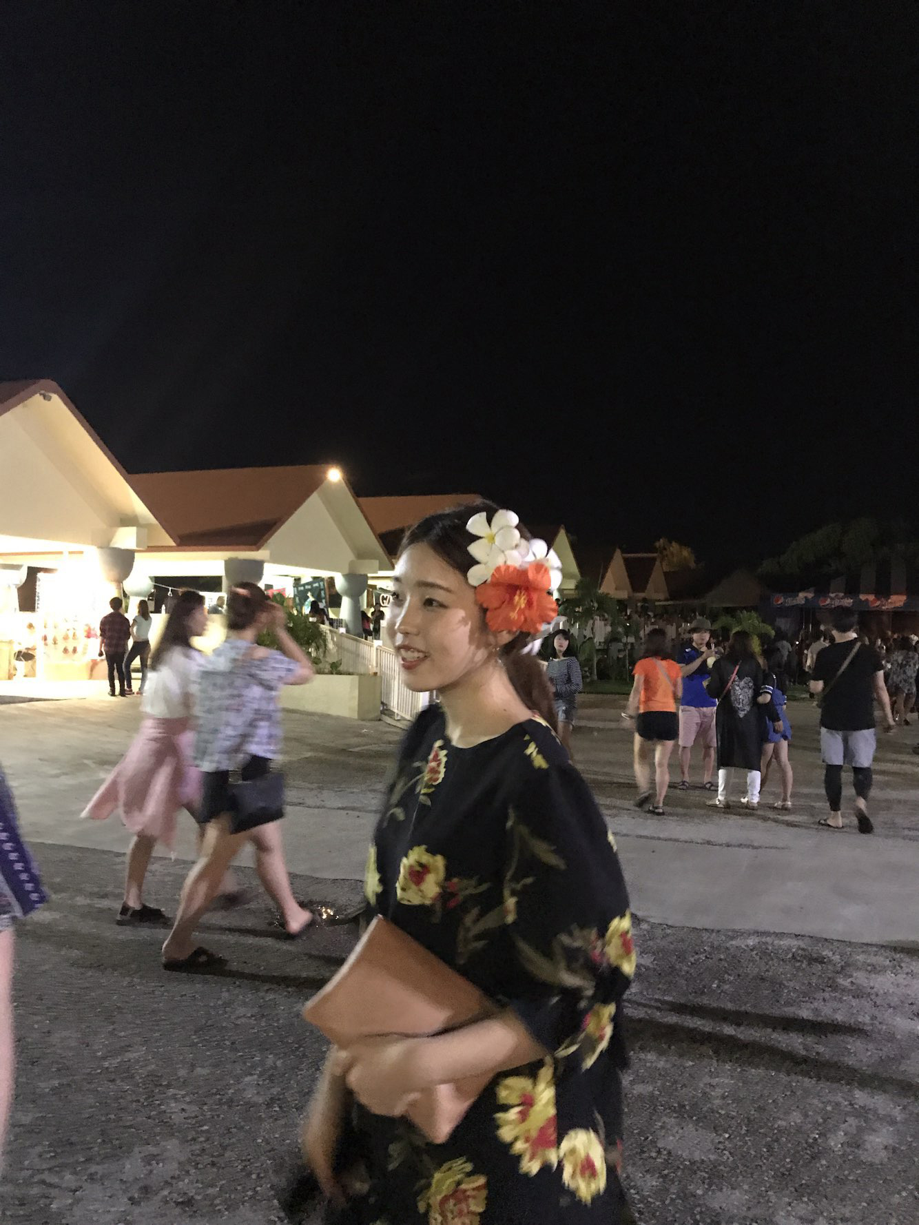 New Women's Dress Haggle Flower One Piece Frill