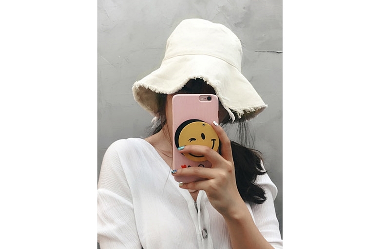 New Women's Hat Unisex Plain Buckets Hat Cotton