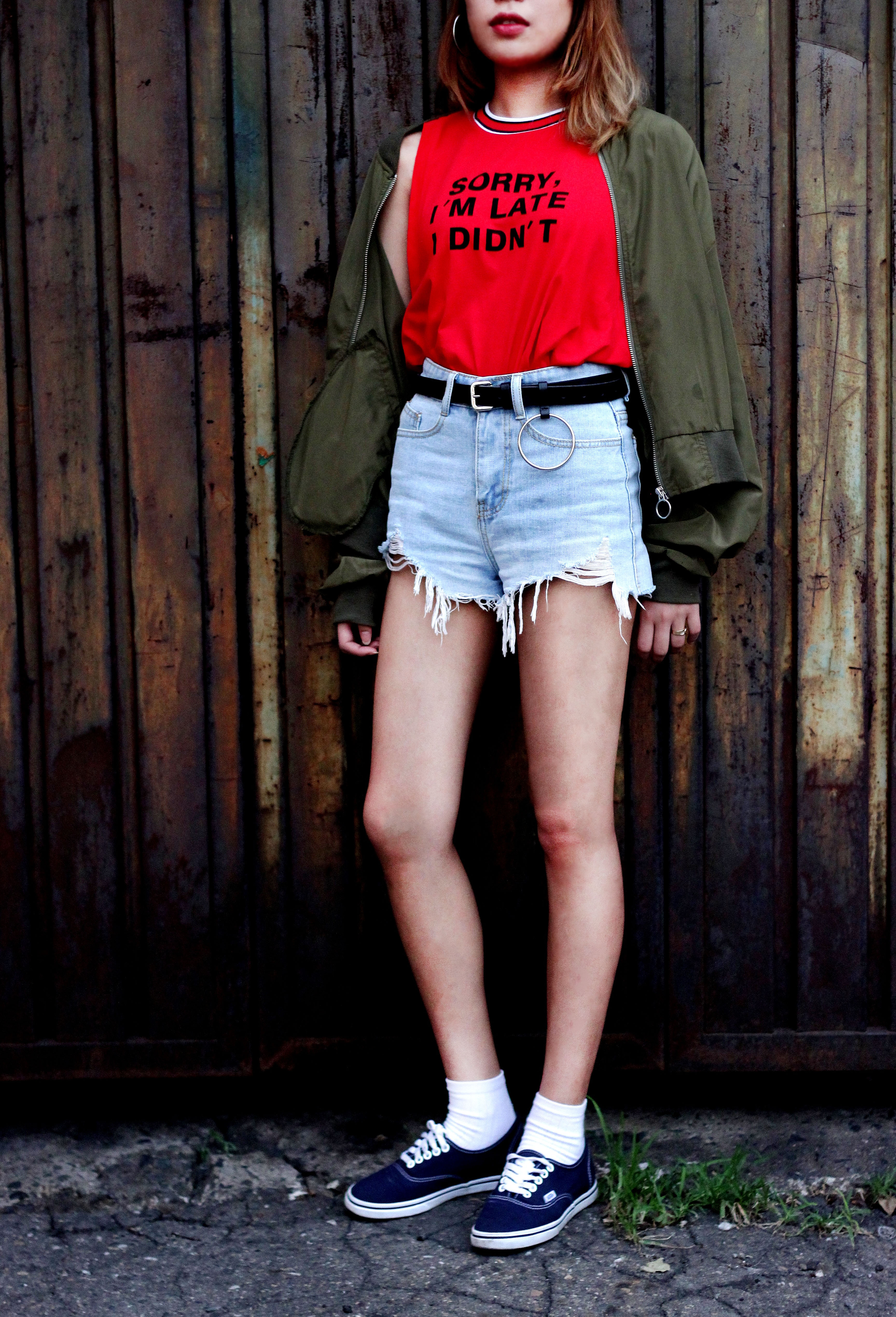 Domestic SORRY Bottom Sleeveless Unique Nishi Wome