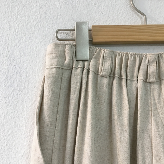 New Women's Pants Linen Bending Wide Long Slack