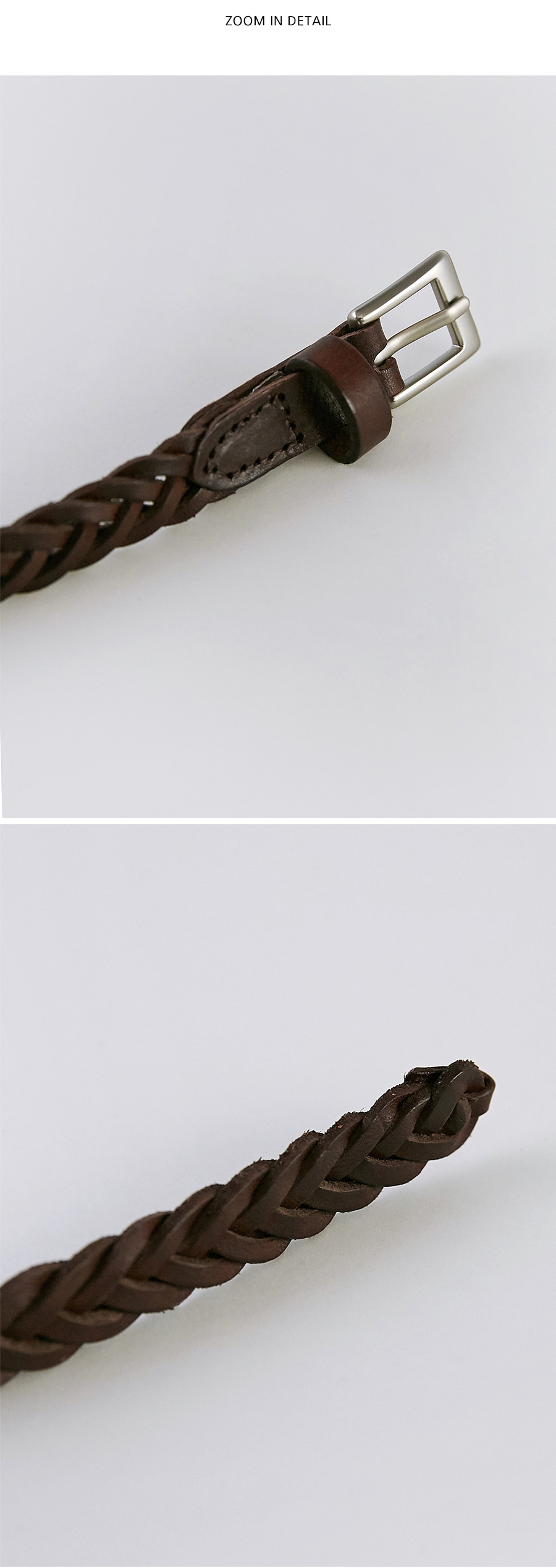 A neat classical woman's classic twill cowhide 