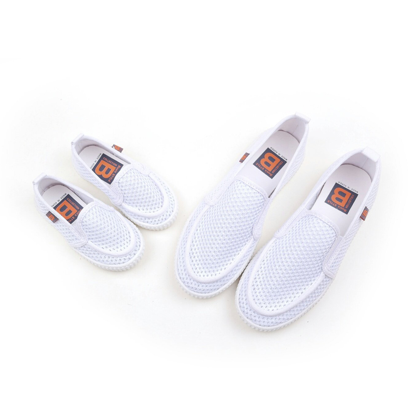 NEW KIDS SHOES Mom and Baby Couple Square Shiny Sl