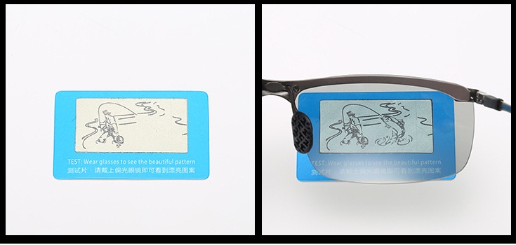 NEW FASHION SUNGLASSES color fading according to U