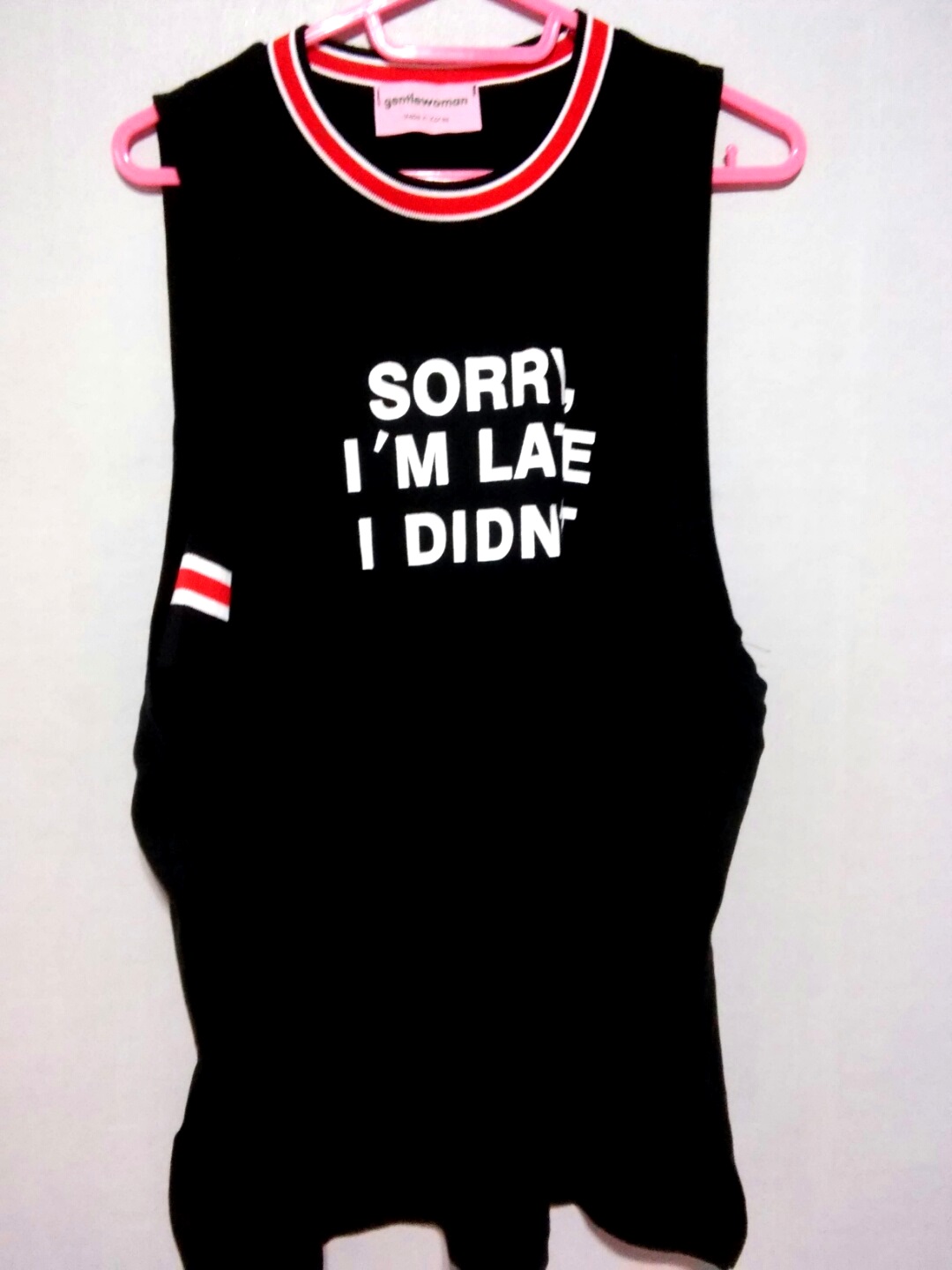 Domestic SORRY Bottom Sleeveless Unique Nishi Wome