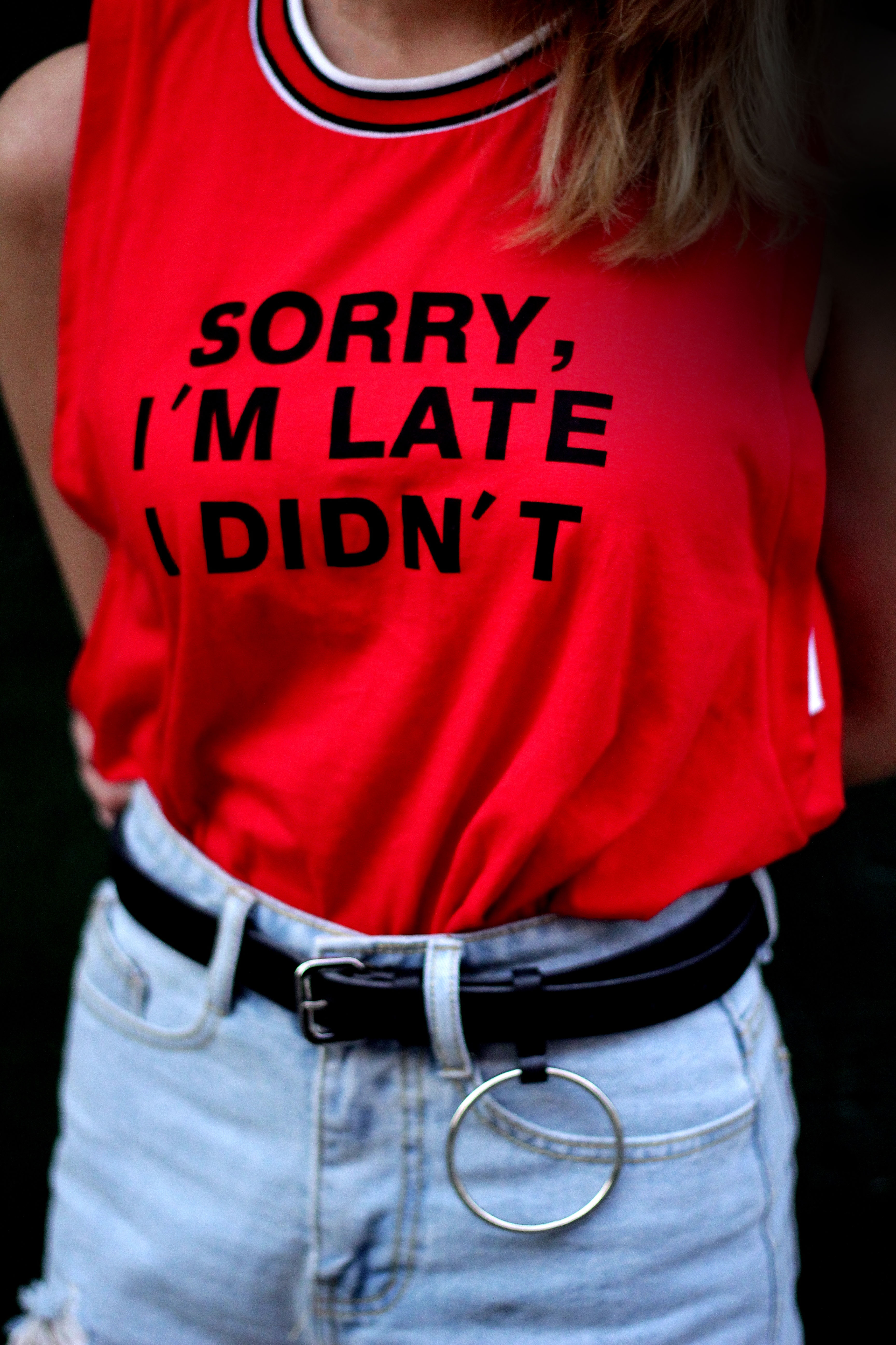 Domestic SORRY Bottom Sleeveless Unique Nishi Wome