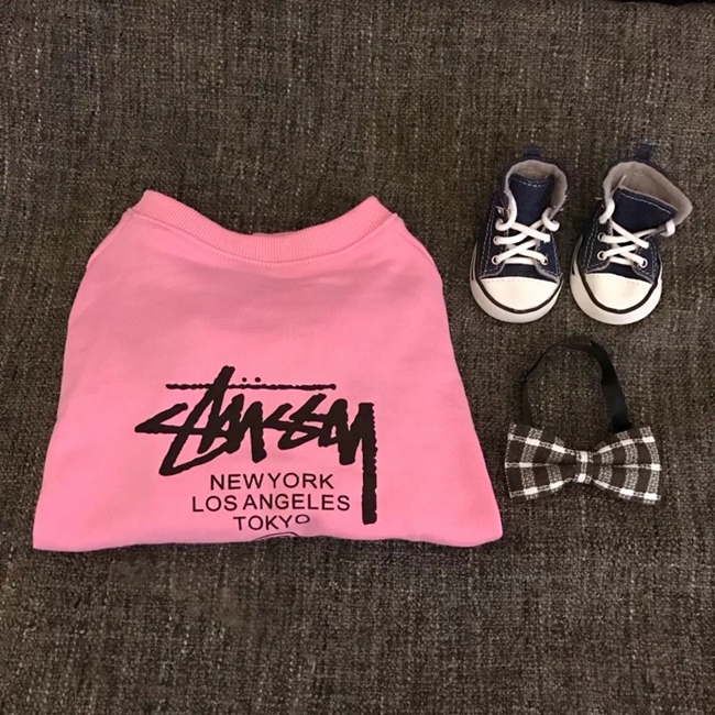 NEW DOG FASHION PESIYAM Pink Green Stussy st puppy