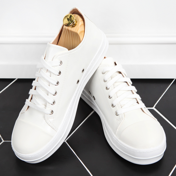 Men Height Shoes Men's high-heeled leather Conv