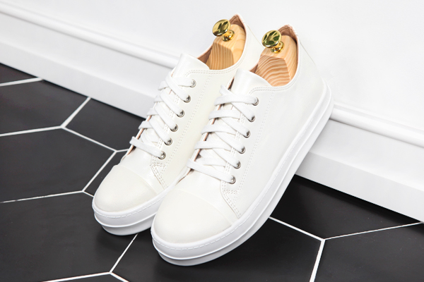 Men Height Shoes Men's high-heeled leather Conv