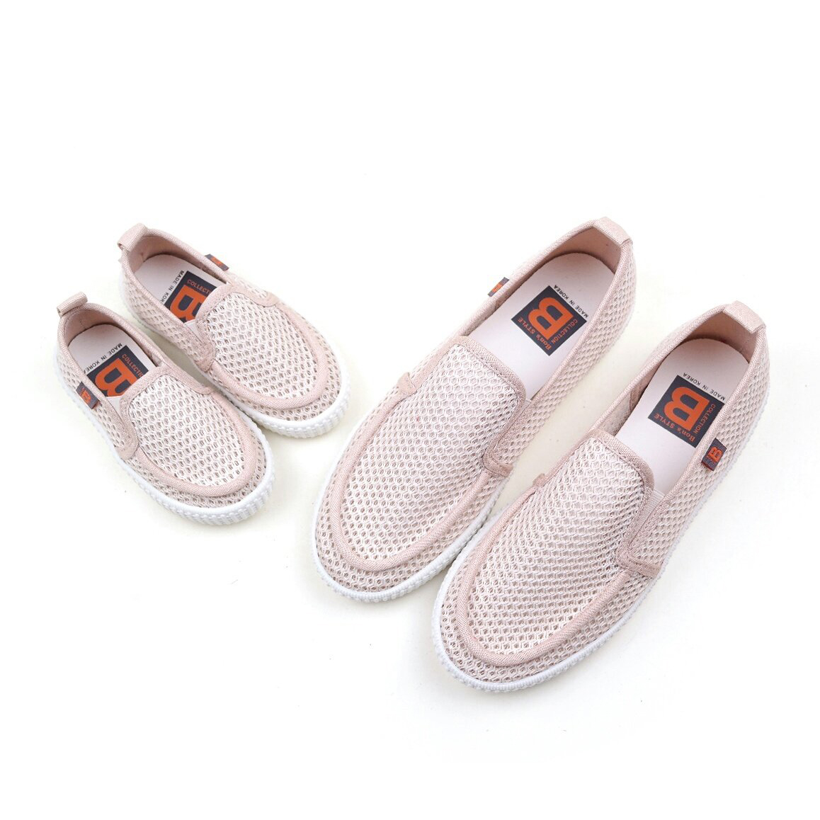 NEW KIDS SHOES Mom and Baby Couple Square Shiny Sl