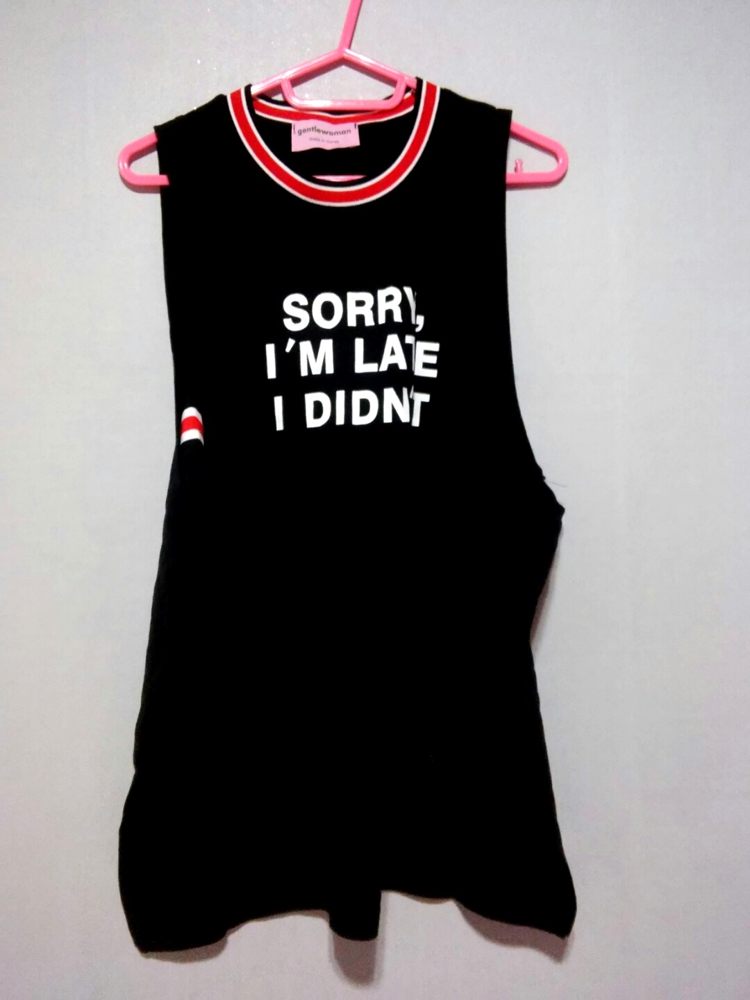 Domestic SORRY Bottom Sleeveless Unique Nishi Wome