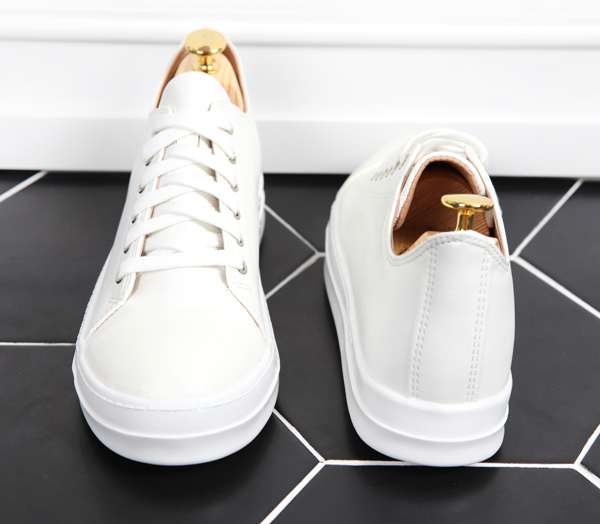 Men Height Shoes Men's high-heeled leather Conv