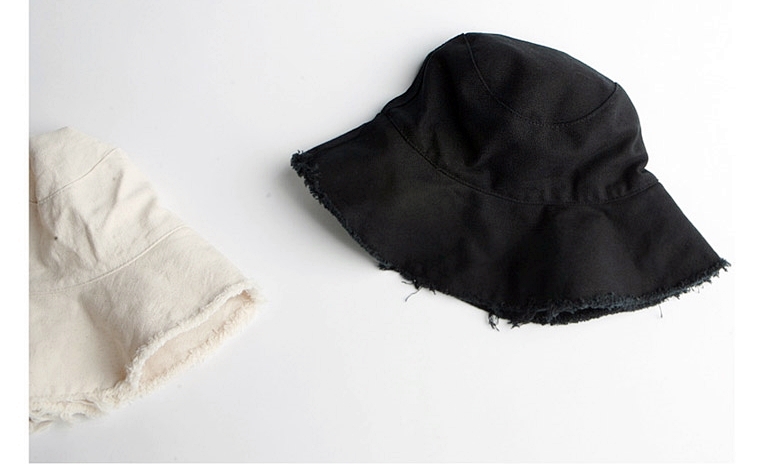 New Women's Hat Unisex Plain Buckets Hat Cotton