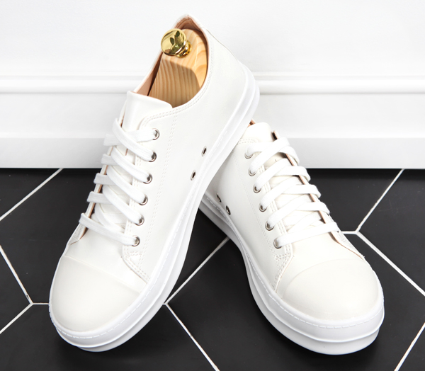 Men Height Shoes Men's high-heeled leather Conv