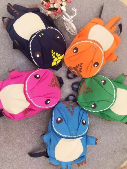 NEW CHILDREN BAG All-dinosaur backpack neatly coor