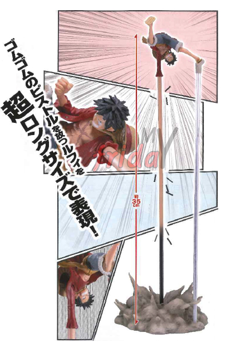 Genuine One Piece Figure Jean Model Rubber Rubber 