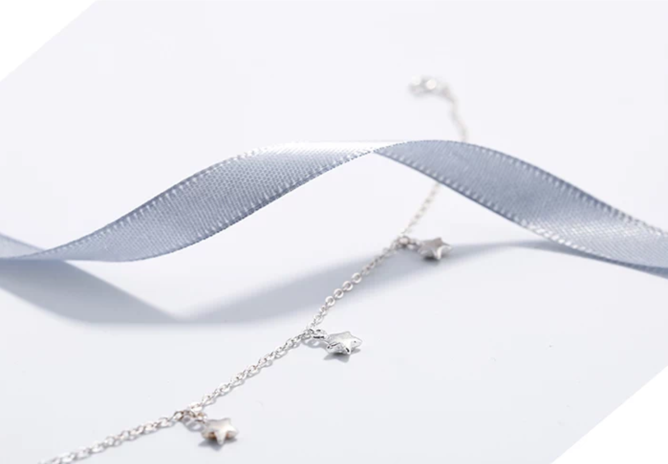 New 925 Silver Star Valve Pretty Jewelry Accessori