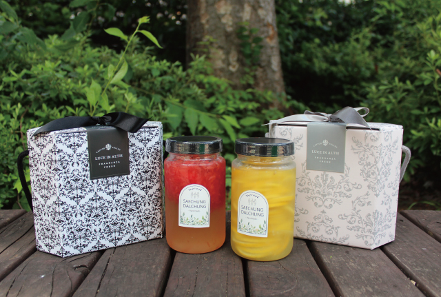 NEW HONEY CITRON TEA Fruit Juice Lemon Ginger Blue