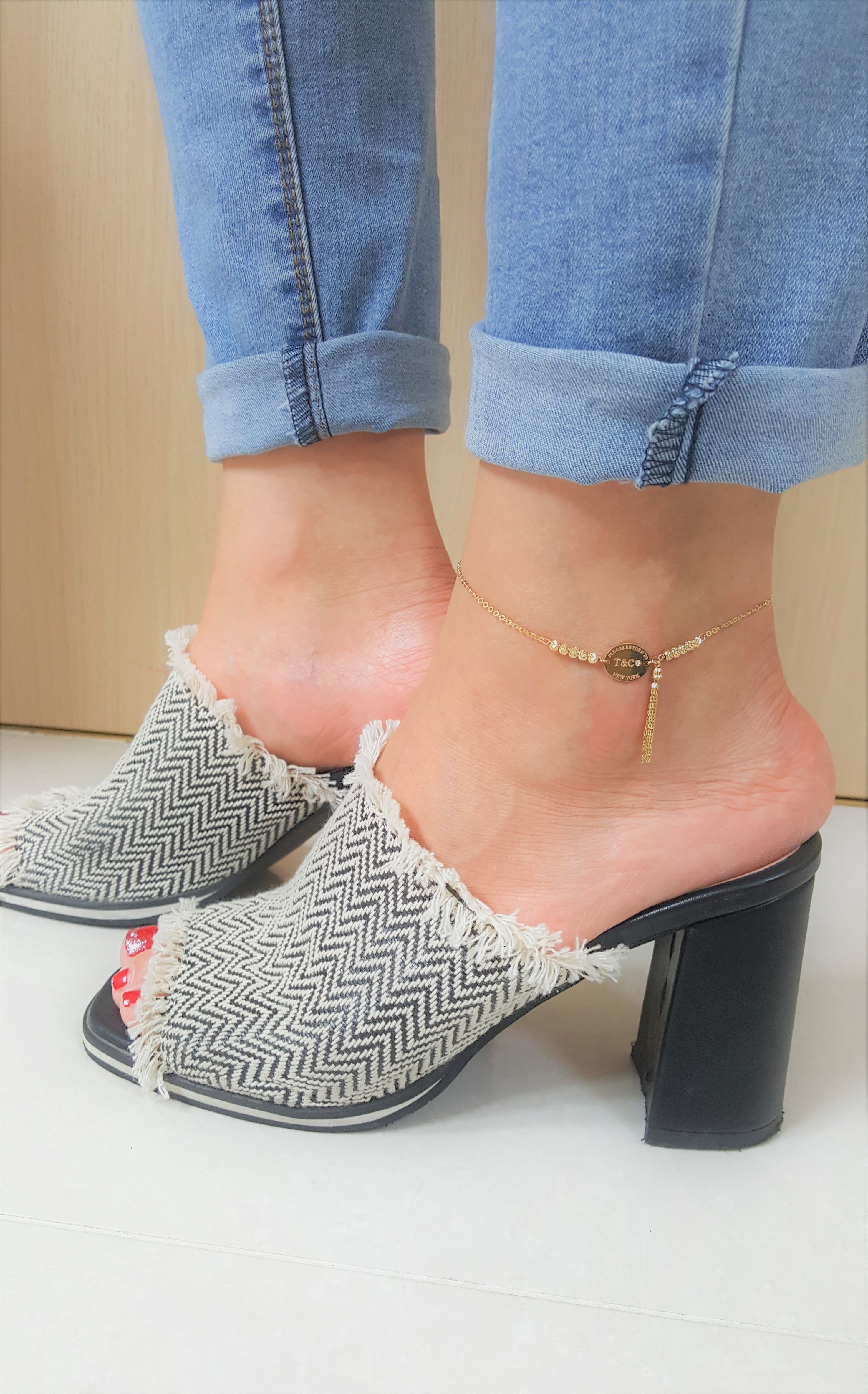 New 14k 18k Tassel Coin Feet Tiems Pretty Pretty G