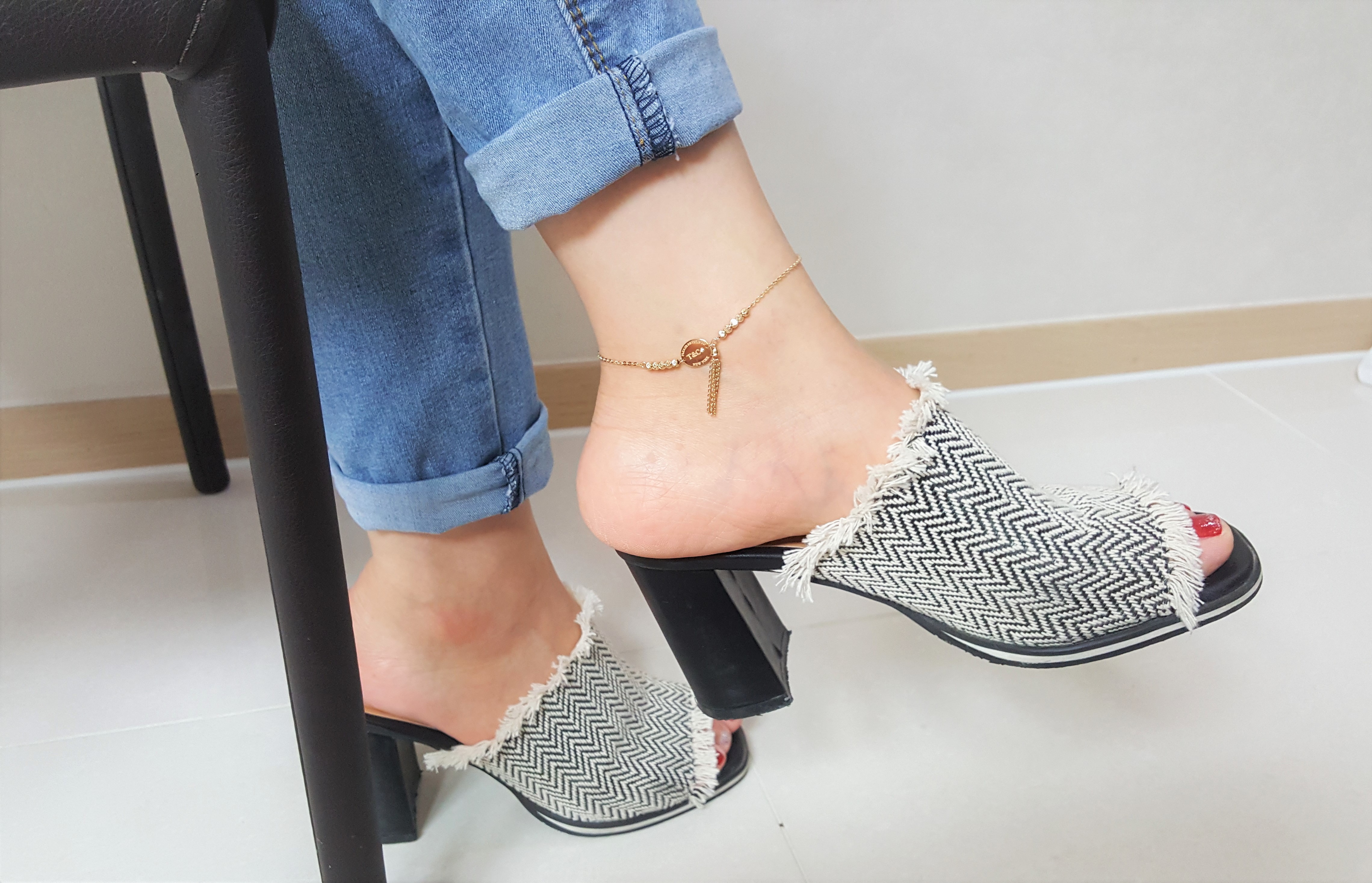 New 14k 18k Tassel Coin Feet Tiems Pretty Pretty G