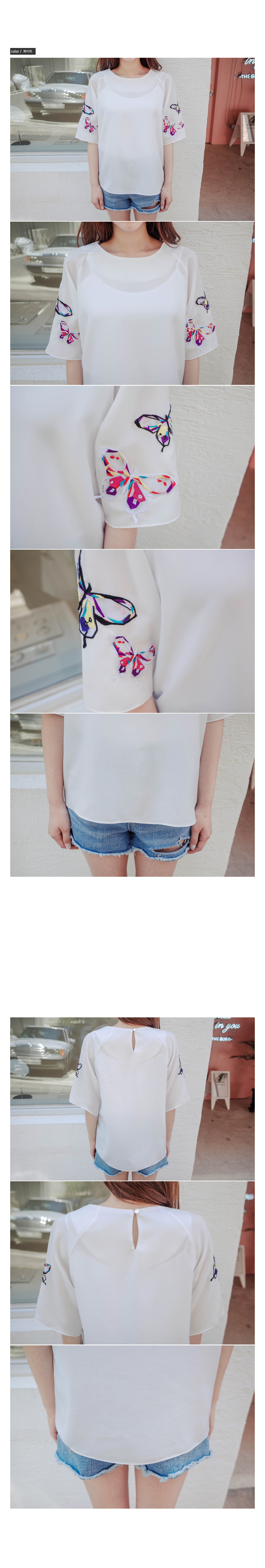 NEW FASHION LADY GIRL Blouse Summer Embroidered La