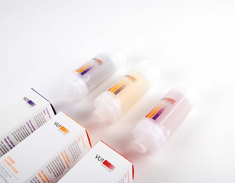 NEW POWERFUL SHOWERHEAD VU1 Vitamin Shower Filter 