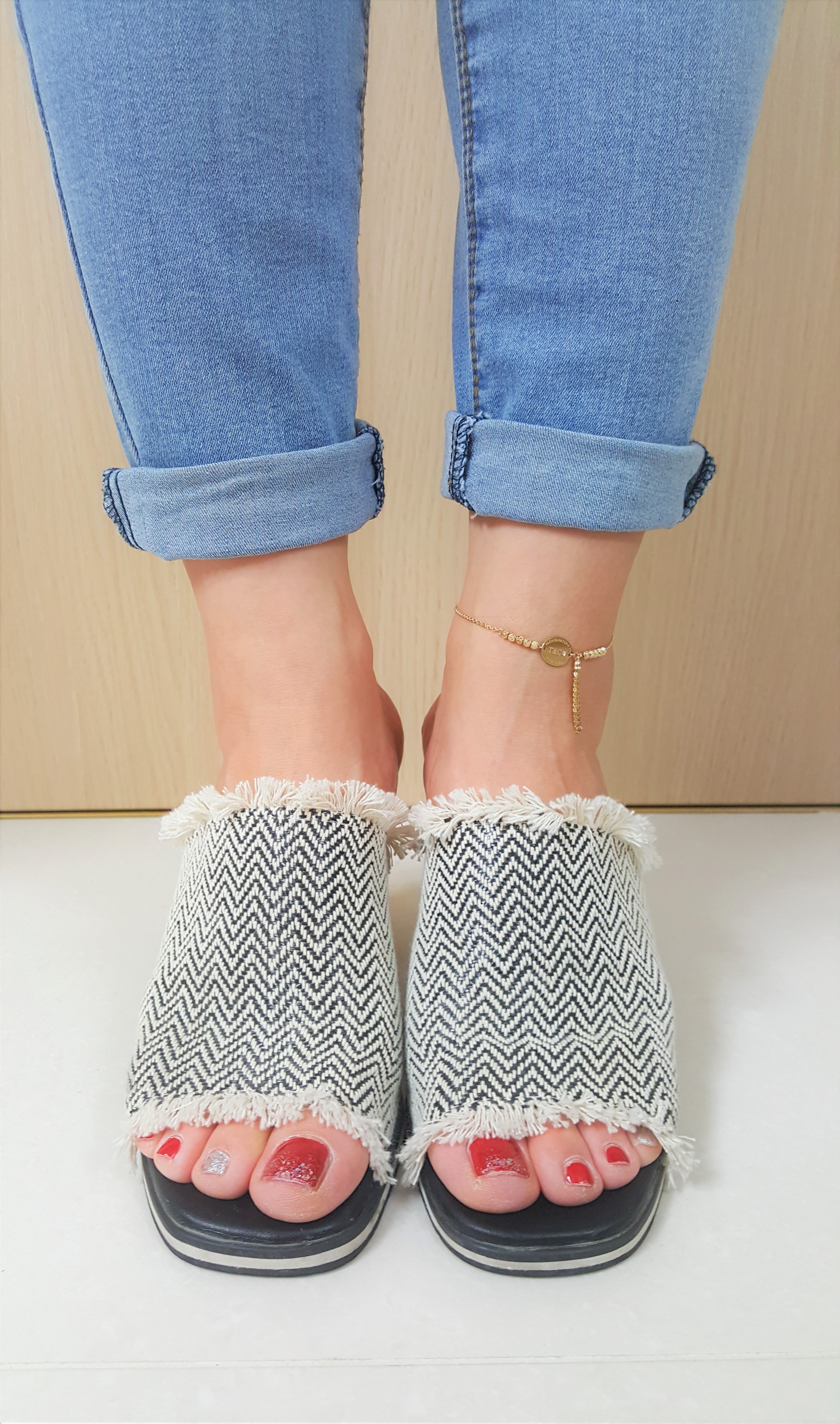 New 14k 18k Tassel Coin Feet Tiems Pretty Pretty G