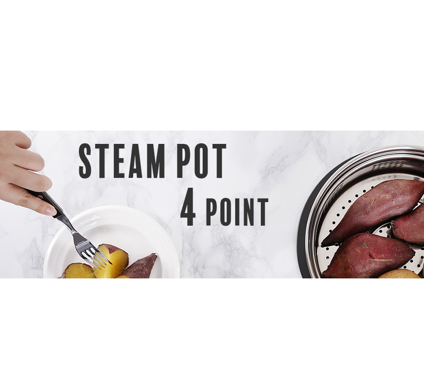 Kitchen flower induction stainless steaming pot ho