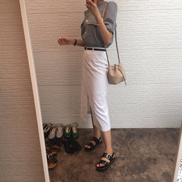 New Mini Leather Belt Cross Bag Travel Bag Buckle 