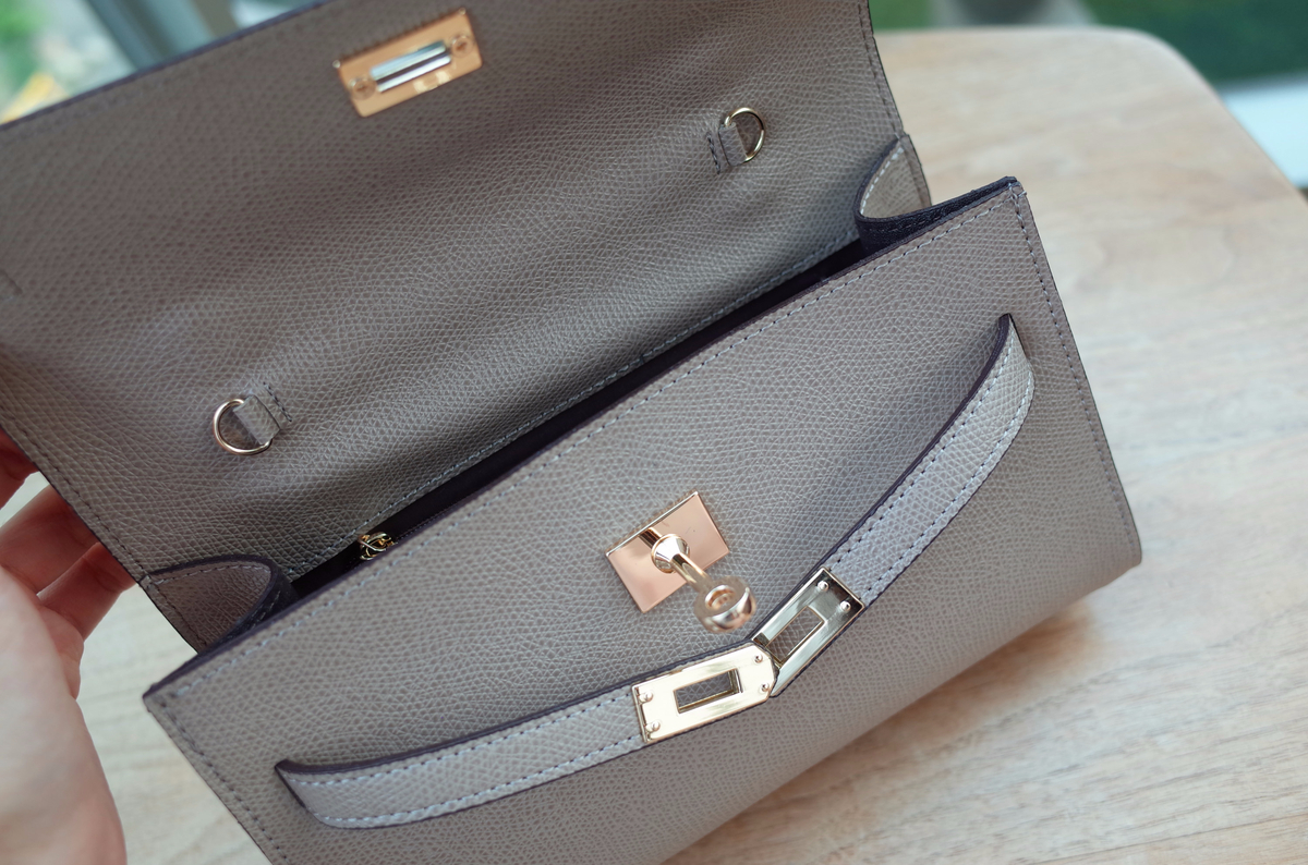 New Women's Bags Kelly Foiture Mini Tote Bag Lo