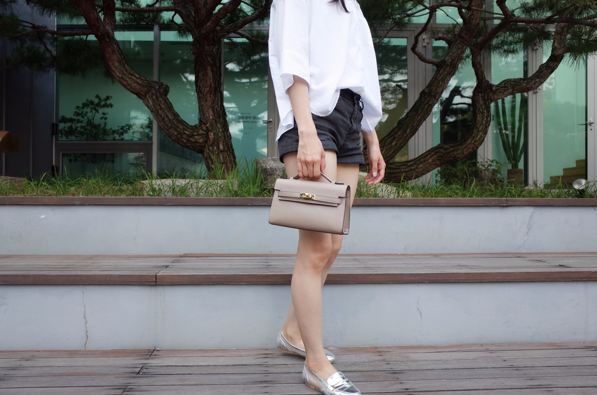 New Women's Bags Kelly Foiture Mini Tote Bag Lo