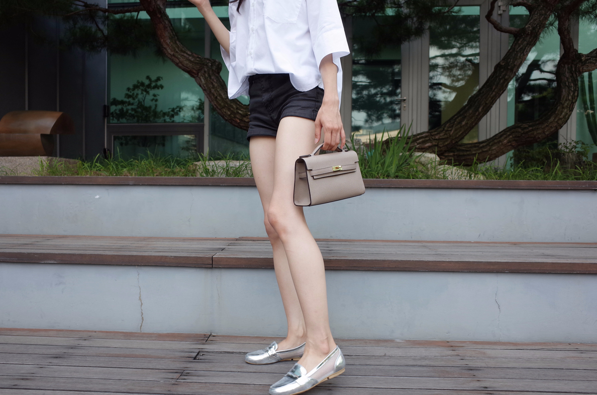 New Women's Bags Kelly Foiture Mini Tote Bag Lo