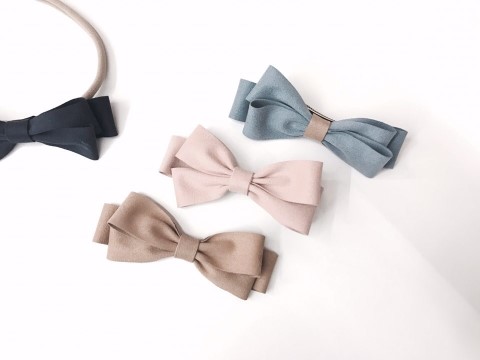 New Suede Ribbon Simple Hairpin Cute Hairpin Tick 