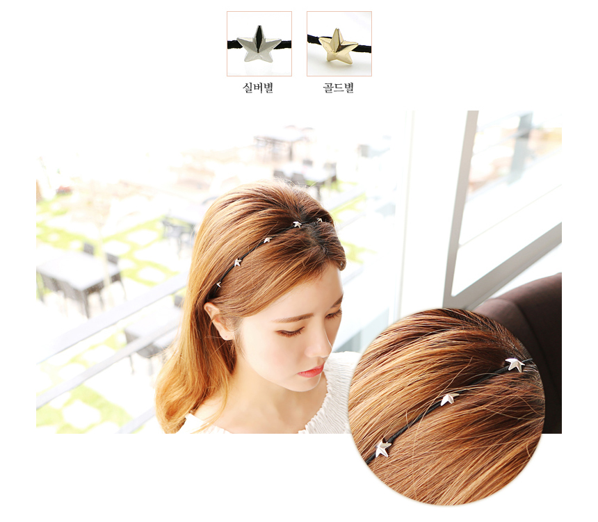 Beautiful Point Headband Feminine Hair Band Coordi