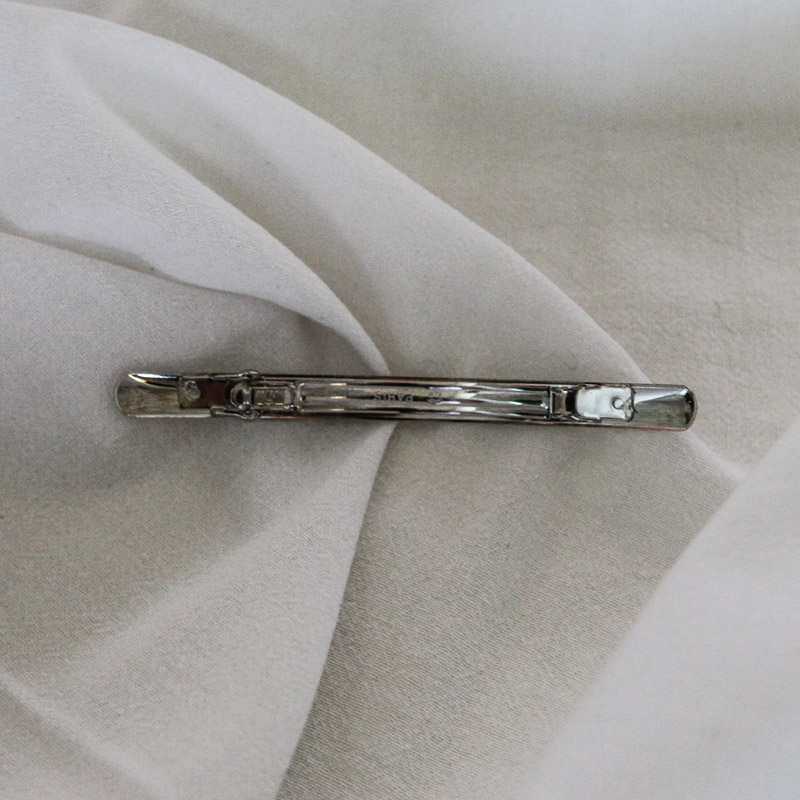 New matt silver metal pepero Choi anthem Simple ha