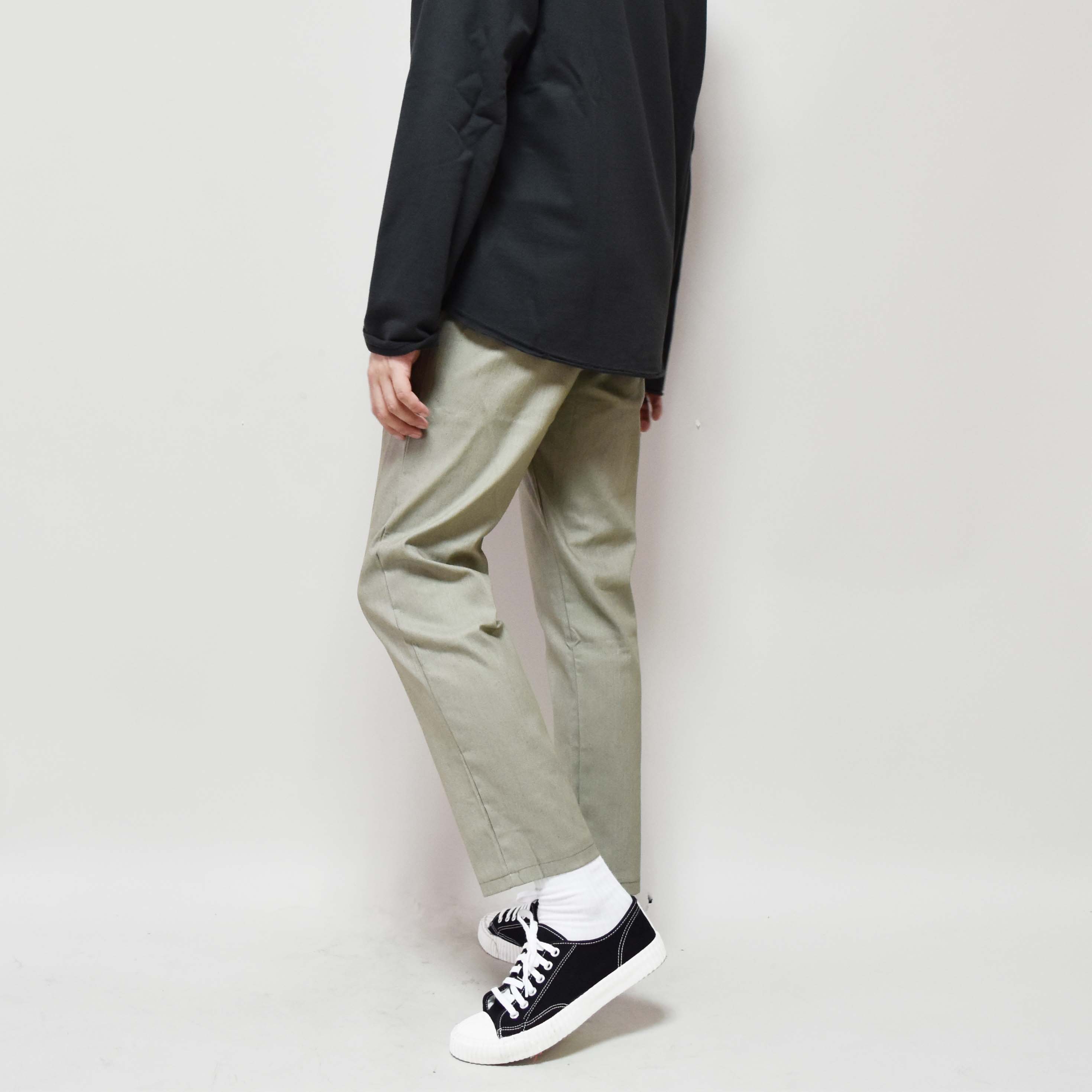 New Men's Pants Men's Slim Fit Banding Slack