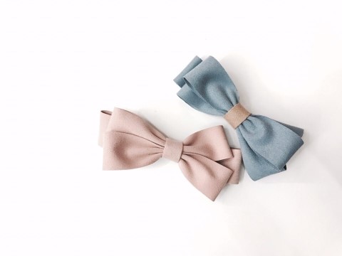 New Suede Ribbon Simple Hairpin Cute Hairpin Tick 