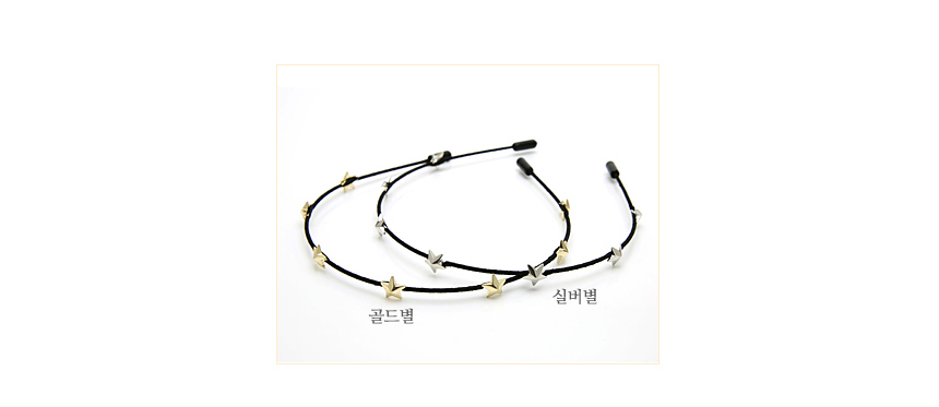 Beautiful Point Headband Feminine Hair Band Coordi